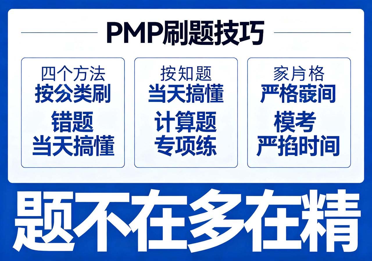 PMP网课怎么学效率最高？老讲师的5个实在方法