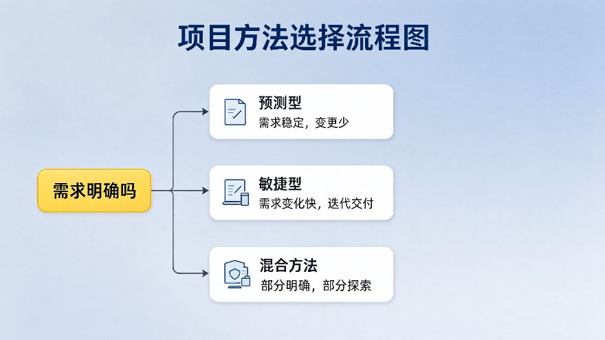 PMP备考绕不开混合方法:预测敏捷怎么切换才不丢分