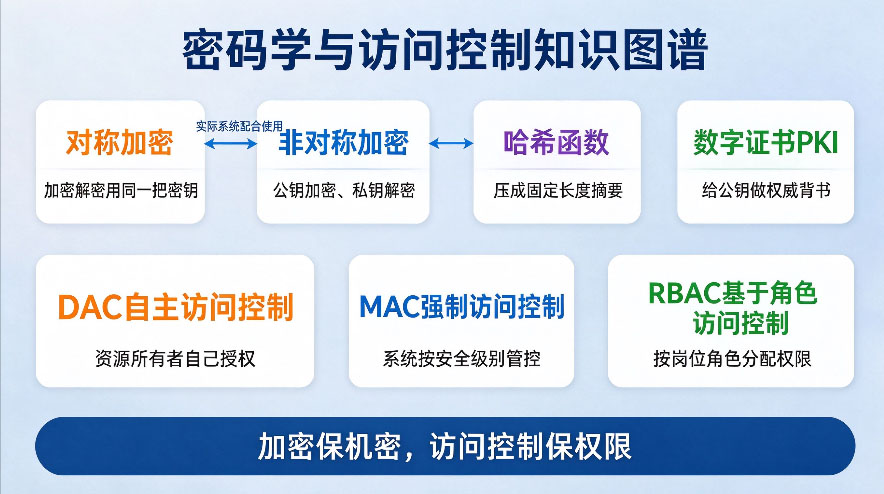 CISP考点:密码学与访问控制为什么总丢分