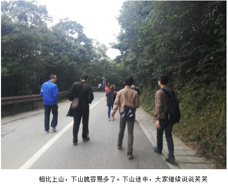 优培东方PMP学友深圳学友活动-爬梧桐山